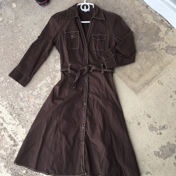 Ann Taylor Dresses & Skirts - Ann Taylor loft brown dress
